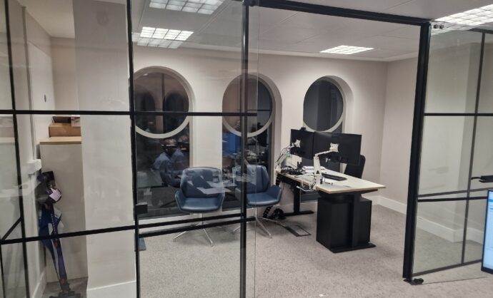 Aluminium Frame Glass Partition-Photo №23