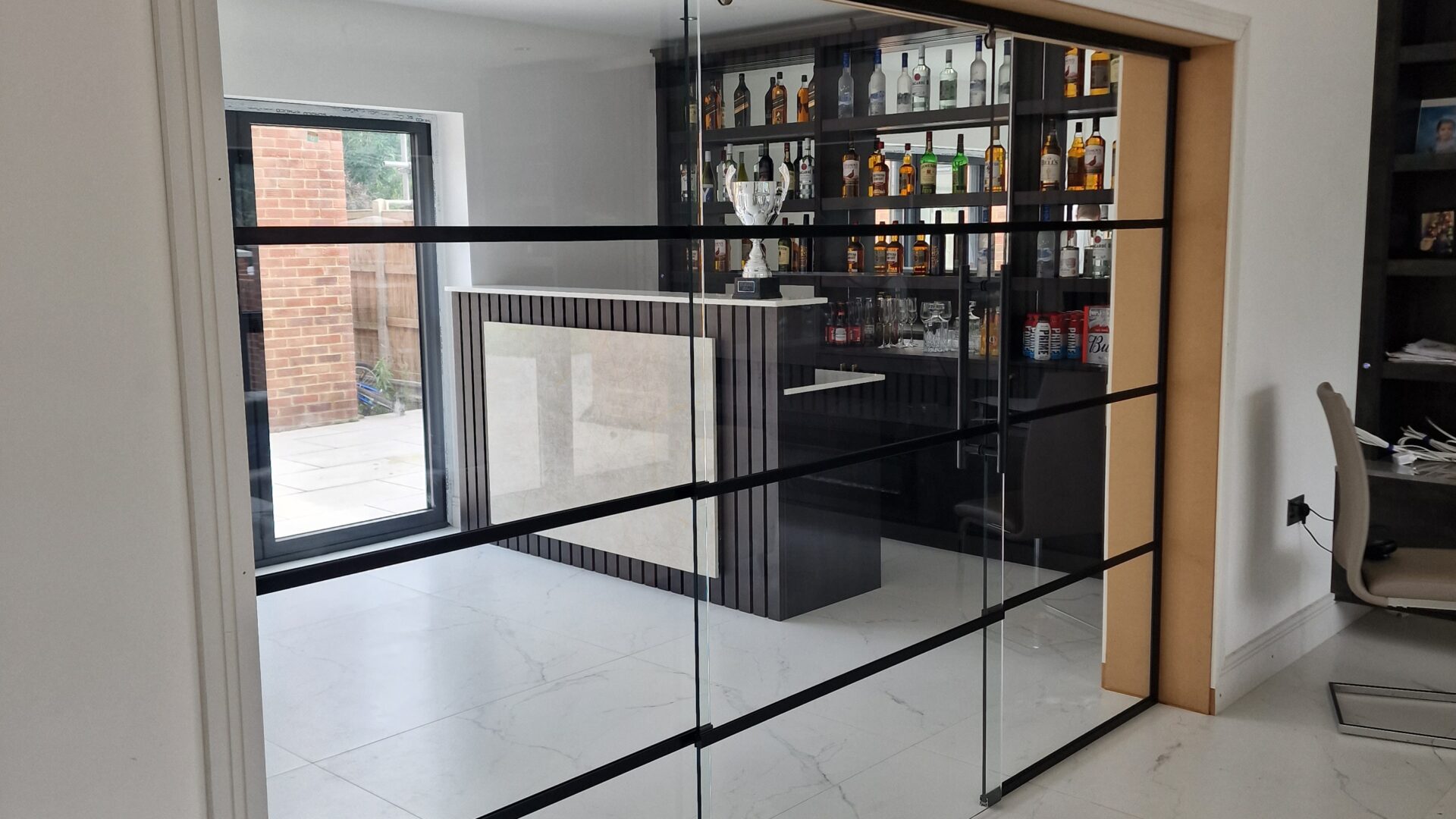 Work examples Framed Glass Partition-Photo №100 Work examples Framed Glass Partition-Photo №100