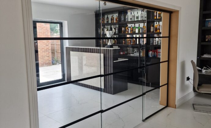 Aluminium Frame Glass Partition-Photo №28
