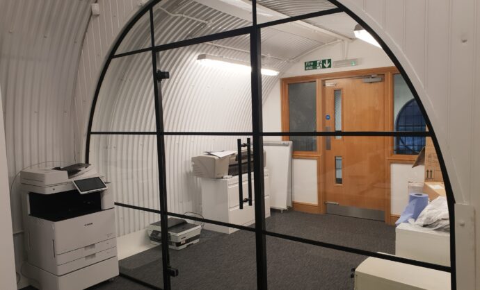 Aluminium Frame Glass Partition-Photo №36