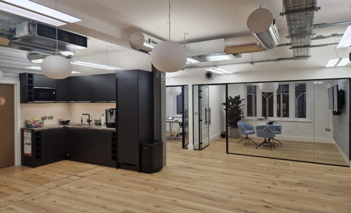 Aluminium Frame Glass Partition-Photo №26