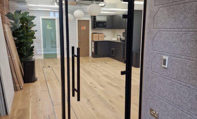 Aluminium Frame Glass Partition-Photo №30