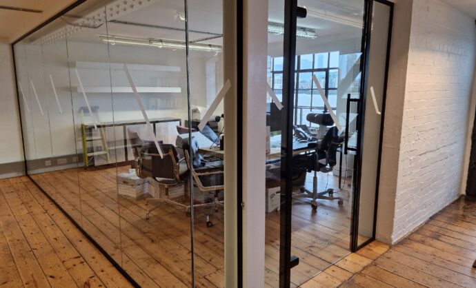 Aluminium Frame Glass Partition-Photo №24