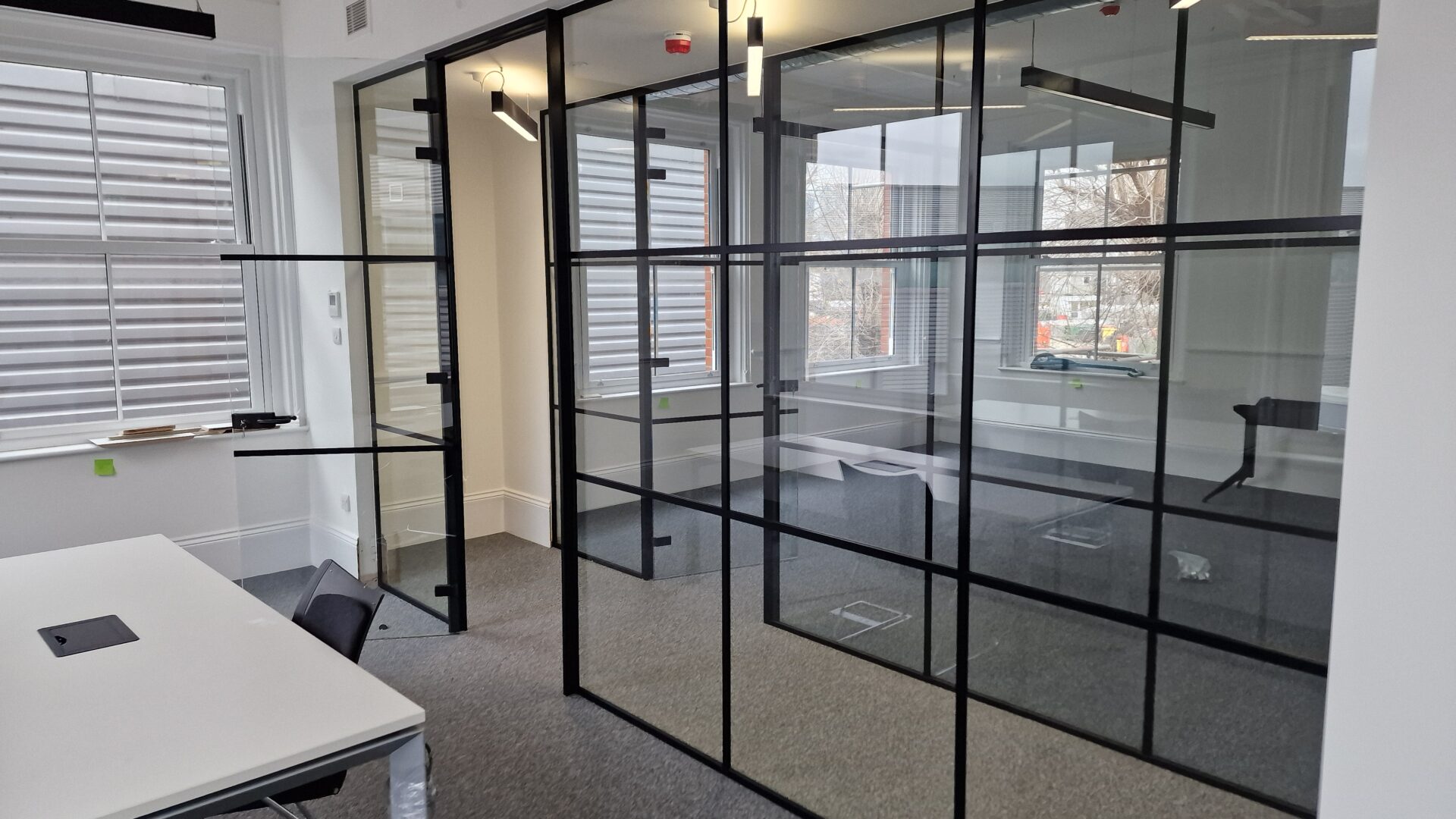 Work examples Black framed partition-Photo №8 Work examples Black framed partition-Photo №8