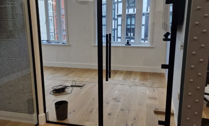 Aluminium Frame Glass Partition-Photo №29