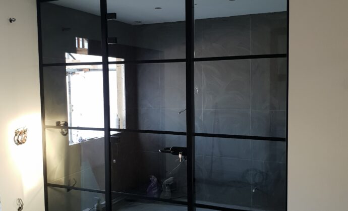 Aluminium Frame Glass Partition-Photo №39
