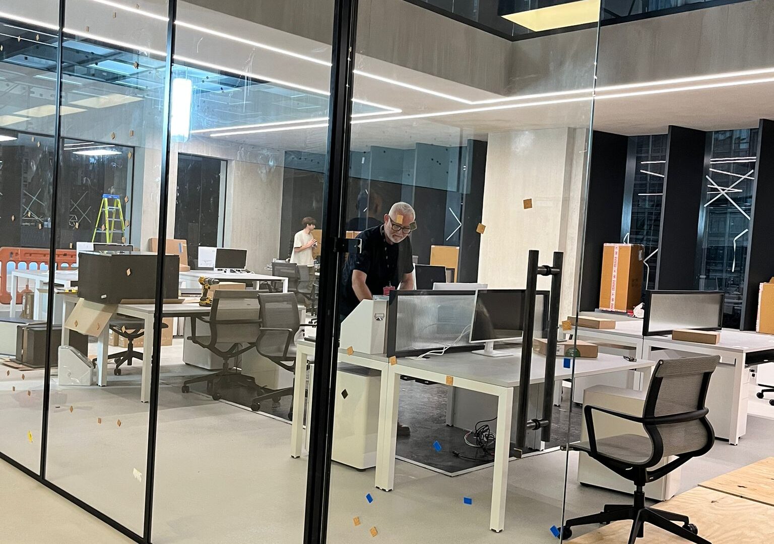 Work examples Black framed partition-Photo №107 Work examples Black framed partition-Photo №107