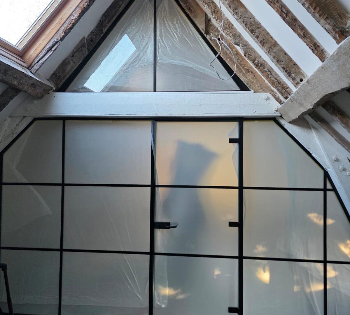 Work examples Black framed partition-Photo №103 Work examples Black framed partition-Photo №103