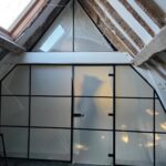 Industrial Style Black Framed Partition-thumbnail №60