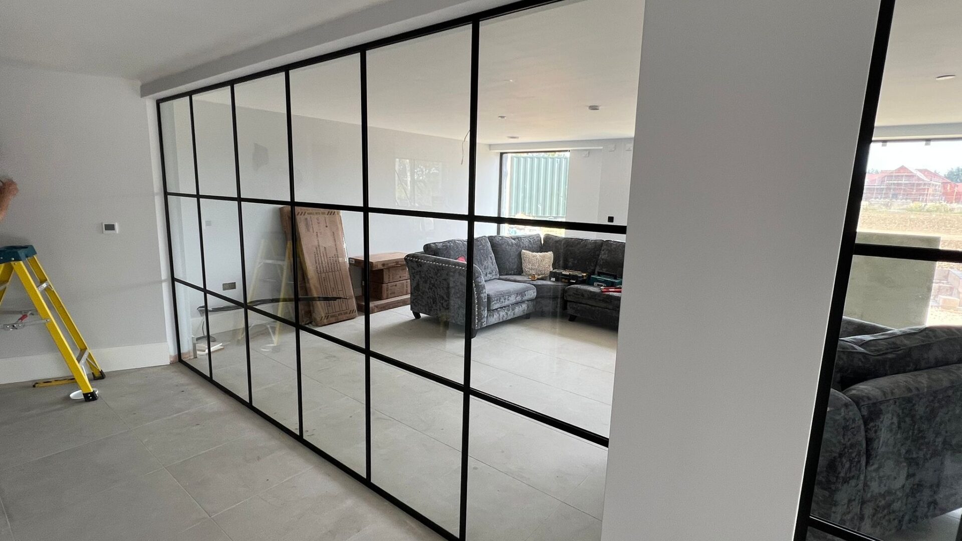 Work examples Black framed partition-Photo №112 Work examples Black framed partition-Photo №112