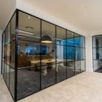 Industrial Style Black Framed Partition-thumbnail №3