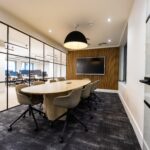 Industrial Style Black Framed Partition-thumbnail №4