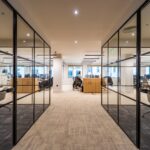 Industrial Style Black Framed Partition-thumbnail №9