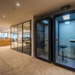 Industrial Style Black Framed Partition-thumbnail №14