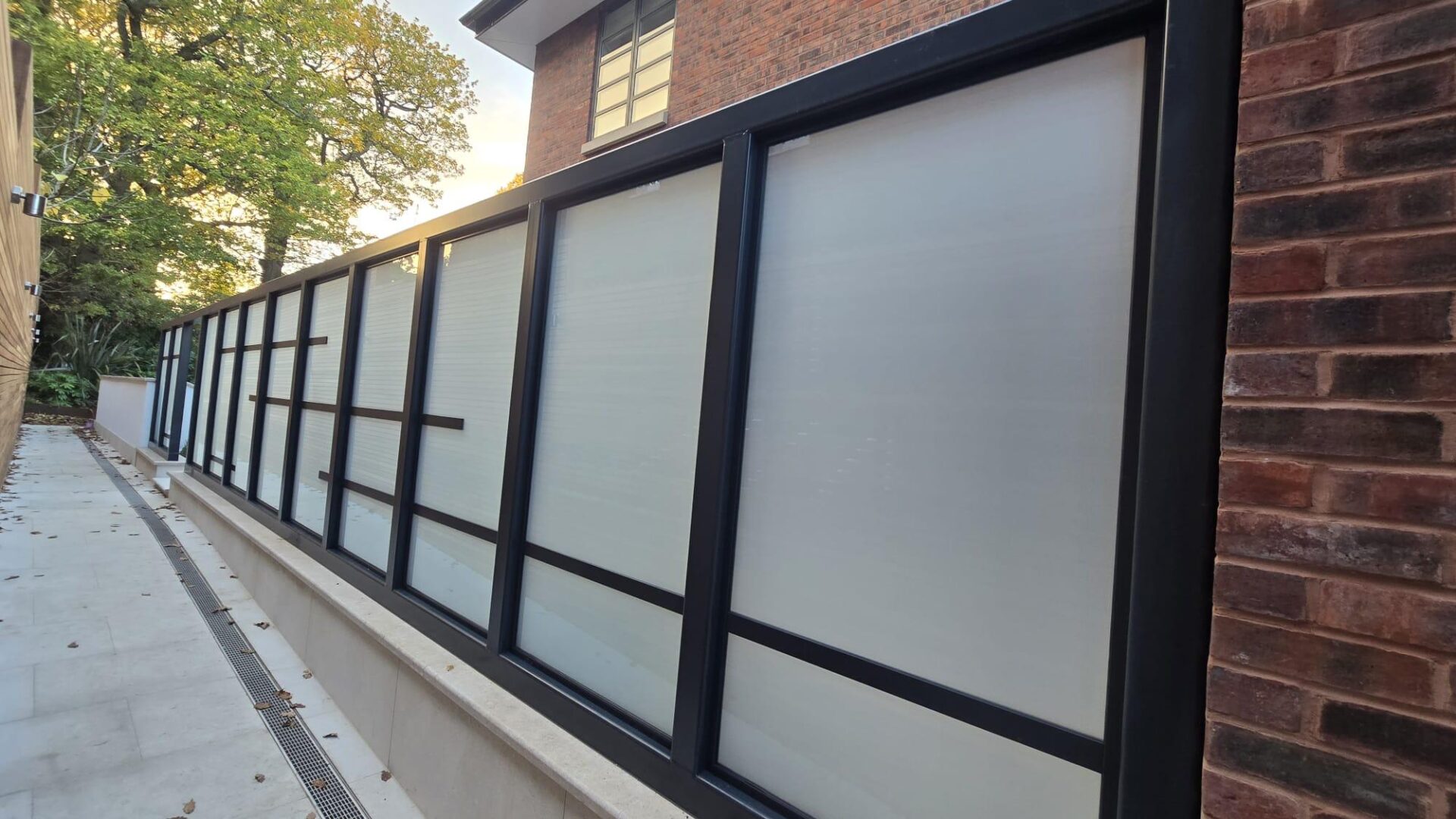 Industrial Style Glass Partition - Kova partitions