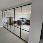 Industrial Style Black Framed Partition-thumbnail №79