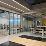 Industrial Style Black Framed Partition-thumbnail №82