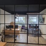 Industrial Style Black Framed Partition-thumbnail №75