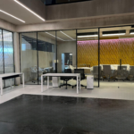 Industrial Style Black Framed Partition-thumbnail №5